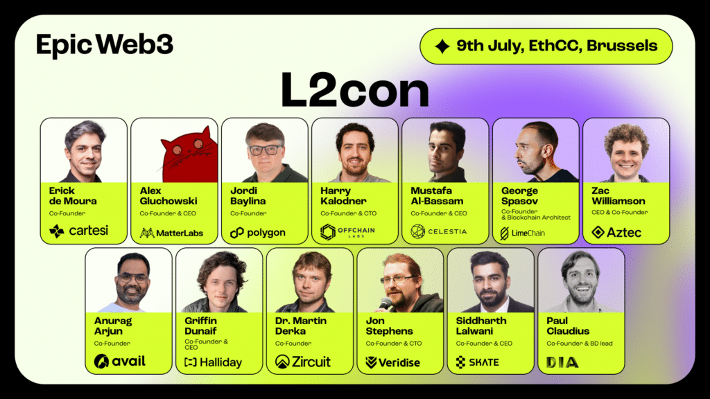Biggest conference dedicated to Layer 2 solutions at EthCC - 1